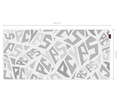Mouse Pad Gamer Pcyes Signature Extended White Ghost - 900 x 420 - Pms90x42wg