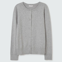 Cardigan em Tricort Mescla Hering - Feminino