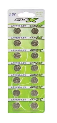 LR1130 Flex - 1,5V cartela c/14un.