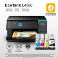 Multifuncional Epson EcoTank L4360 - Wi-Fi Direct, Frente e Verso Automático - C11CL41302