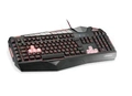 Teclado PC USB Gamer Warrior Tc209 Led Usb Preto Grafite