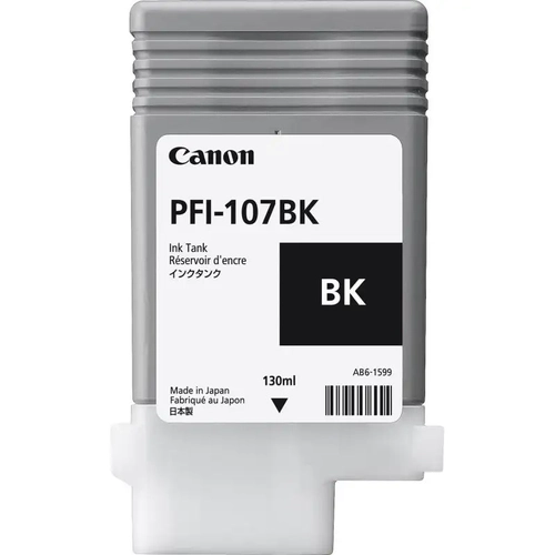Cartucho De Tinta Canon Pfi-107 Bk-130ml (5pçs)- 6705b003aa