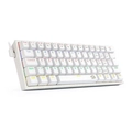 Teclado Mecânico Redragon Fizz RAINBOW Branco 60% ABNT2 Blue - K617-R-W ( PT-BLUE )