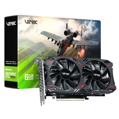 Gpu Nvidia Geforce Gtx 1060 6gb Gddr5 192 Bits Vinik  Gpuvk10606gb2f