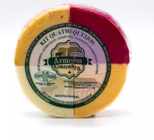 Kit Quatro Queijos Armazém Canastra 590g