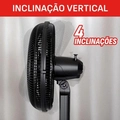 Ventilador De Coluna Arno Essential 40cm 6 Pás 140w Ve2c 110v