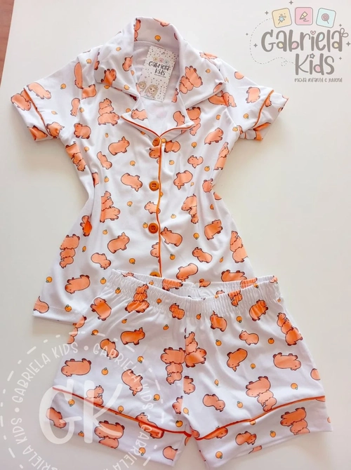Pijama americano capivara