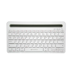 Teclado Multi-Device, RC/BT, K-BT100WH, Branco, C3Tech - Bluetooth