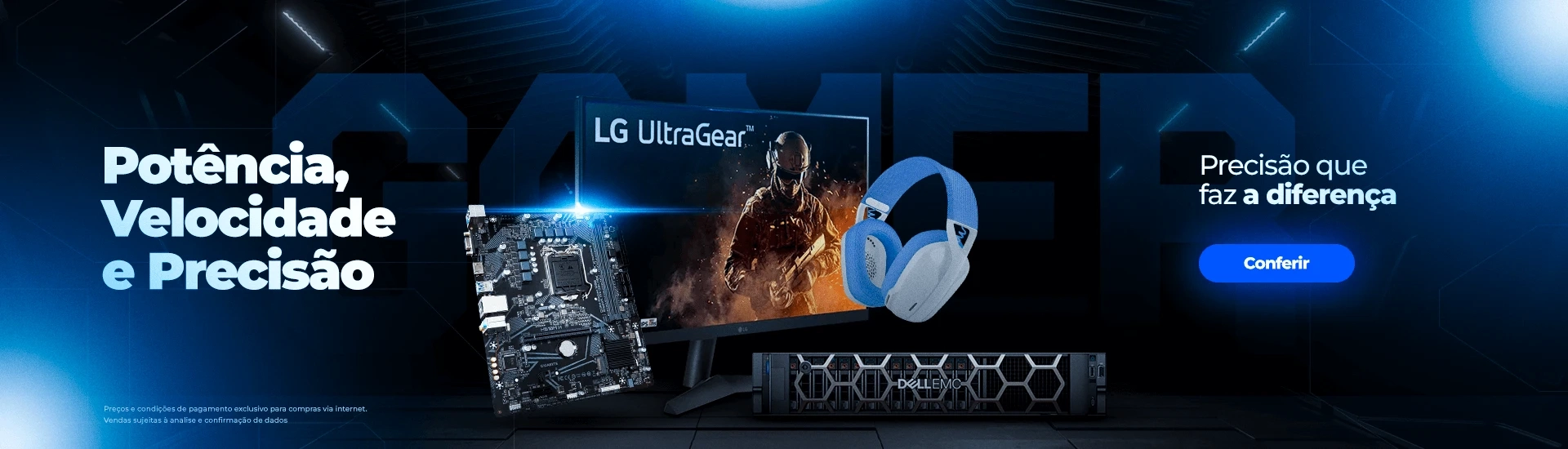 Potência, Velocidade e Precisão. Precisão que faz a Diferença