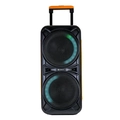 Caixa de Som Amplificada Double Black Af 10 800w C/ Controle Bluetooth /fm/usb Sumay