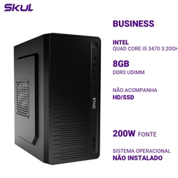 Computador B500 Quad Core I5 3470 3.20ghz Memória 8gb Ddr3 Sem Hd/ssd Fonte 200w