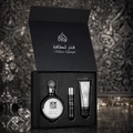 Kit Perfume Lattafa Fakhar Black - Eau de Parfum - Masculino - 3 em 1 - 100ML + 12ML + 100ML