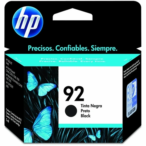 Cartucho de tinta original preto HP 92 - C9362WB
