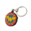 Chaveiro Geek Emborrachado Mulher Maravilha