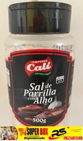 Temperos Cali Sal De Parrilla Com Alho 500g