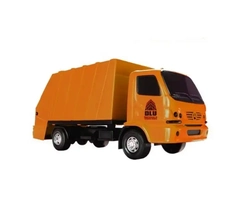 Brinquedo Caminhão de Lixo Urban Coletor Laranja