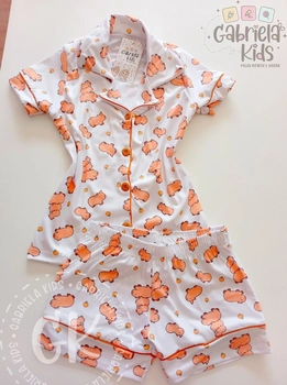 Pijama americano capivara