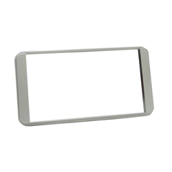 Moldura Fiamon 2 Din Corolla 03/ 07 Hilux 05/ 11 Prado Prata