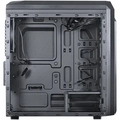 Gabinete Gamer Bluecase Mid Tower Lateral em Vidro Preto - BG-025