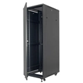Rack Fechado 19 Evus Ev-df6836 36u x 600 x 800mm Para Piso Preto