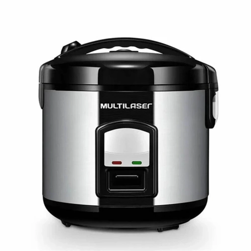 Panela De Arroz Gourmet 220v 700w Aço Inox Capacidade De 10 Xícaras Multilaser - Ce06