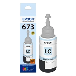Refil Tinta Epson Ciano Claro T673520-al