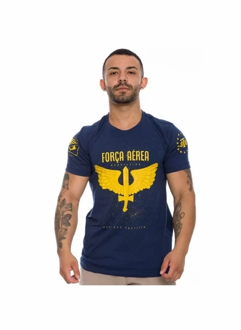 Camiseta Força Aérea Brasileira Azul - REF 105 (Team Six)