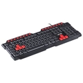 Teclado Gamer Vx Gaming Dragon V2 Abnt2 1.8m Preto Com Vermelho - Gt100