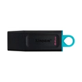 Pendrive Kingston Datatraveler Exodia 64gb Preto e Azul - Dtx/64gb