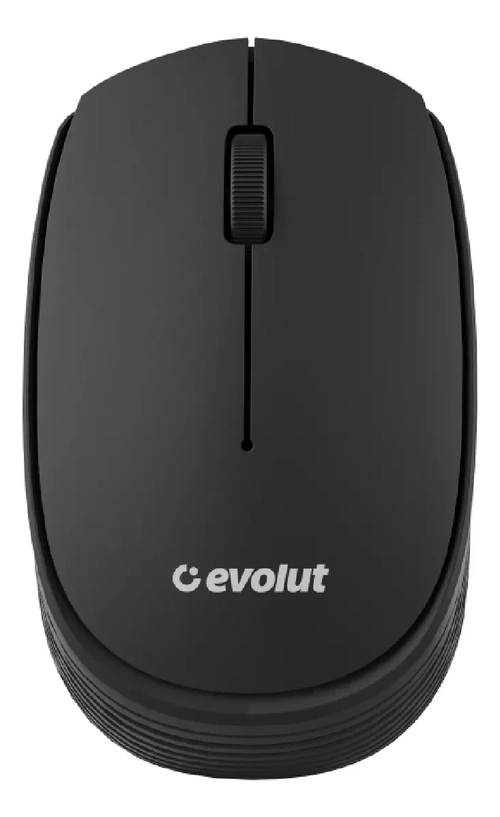 Mouse Sem Fio Evolut Preto - Eo150