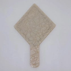 Espelho Perolado - Logo alto relevo inicial ou desenho