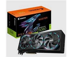 Placa de Video Gigabyte Geforce Rtx 5080 Aorus  Master 16gb Gddr7 256 Bits -  Gv-n5080aorus M-16gd g
