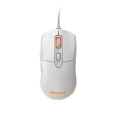 Mouse Gamer Pcyes Malus White Ghost 12400dpi - Pmgmwg
