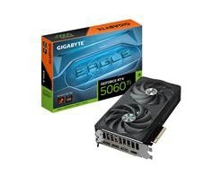Placa de Video Gigabyte Geforce Rtx 5060 Ti Eagle Oc 8gb Gddr7 128 Bits - Gv-n506teagle Oc-8gd