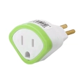 Adaptador Pino Chato 3 Pinos 2p + t 10a/250v Branco Dn1630