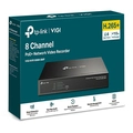 Gravador de Video TP-Link Digital Poe+ Para Segurança Eletronica 8 Canais - NVR1008H-8MP
