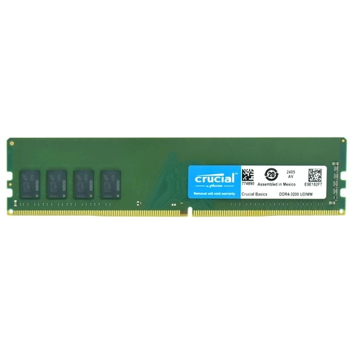Memoria DDR4 8GB 3200Mhz Crucial Basics - CB8GU3200