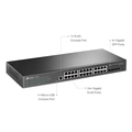 Switch Tp-link 24 Portas 4 Slots Sfp Gerenciável - Tl-sg3428