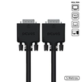 Cabo de Vídeo Vga 15 Pinos Macho para Vga 15 Pinos Macho 28awg Puro Cobre 5 Metros - Pvm15-5