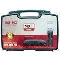 Microfone Mxt Sem Fio Duplo Uhf302 Maleta Freq 685,8-690,3mhz