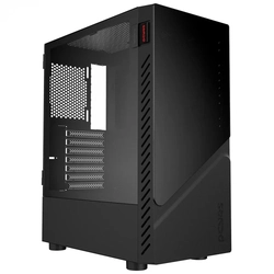 Gabinete Gamer Pcyes Set Black Vulcan - Gsbvpbr