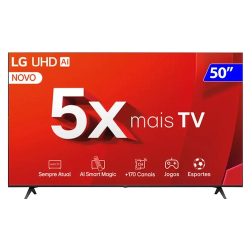 Tv 50p Lg Smart Ai Thinq 4k Comando Voz - 50ut8050psa