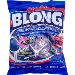 Pirulitos Com Recheiro De Framboesa 672g