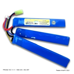 FFB-002 Bateria LiPO 15C - 11.1V - 1500mAh  - (Feasso)