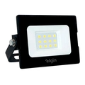 Refletor Led Elgin 10w 6500k Preto