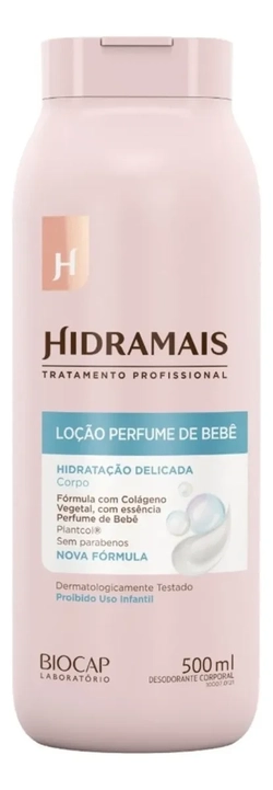 Loção Hidratante Perfume De Bebê 500ml Hidramais