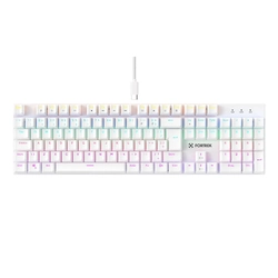 Teclado Gamer Mecânico Fortrek Gravity 100 Fullsized Switch Outemu Red White - 84976