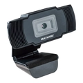 Webcam Office HD Multilaser 720p USB Preta AC339