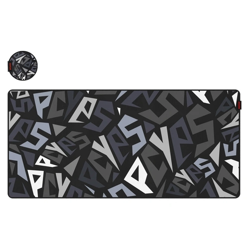 Mouse Pad Gamer Pcyes Signature Black Vulcan 900X420 - PMS90X42BV