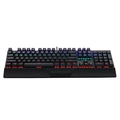Teclado Mecânico Gamer T-Dagger Destroyer LED Rainbow Anti-Ghosting Switch Vermelho Preto - T-TGK305-RD